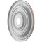 Ekena Millwork Cole Thermoformed PVC Ceiling Medallion Fits Canopies up to 6-in., Aged Copper CMP22COCAC - alternate 4